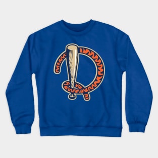 The Tiger Baseball D Crewneck Sweatshirt